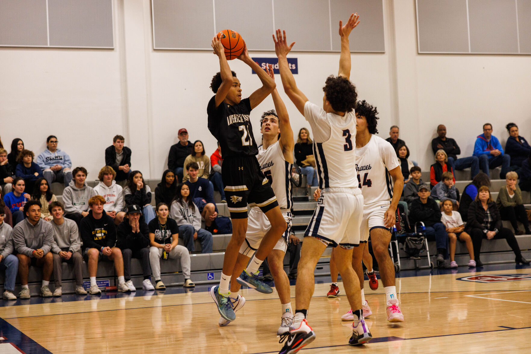 Justin-Siena vs. American Canyon boys basketball